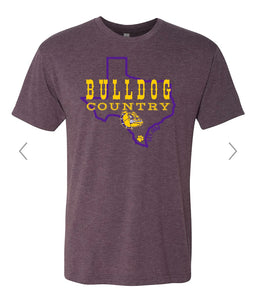 Bulldog Country Cotton Tee