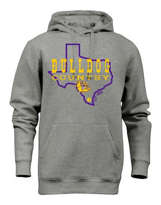 Bulldog Country Cotton Hoodie