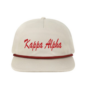 Kappa Alpha Rope Cap
